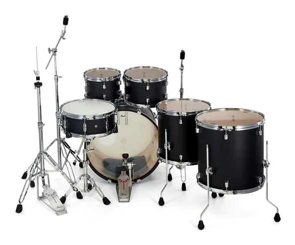 Pearl Decade Maple 6pc Satin Black detail 4
