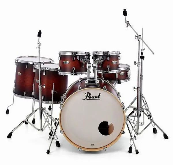 Pearl Decade Maple 6pc Satin Brown detail 2