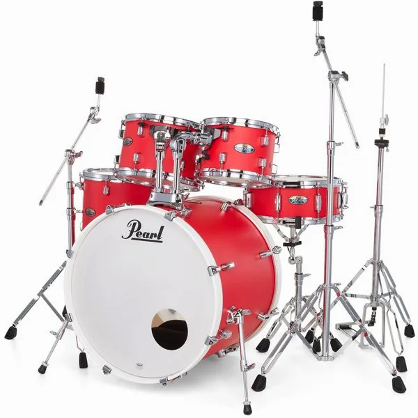 Pearl Decade Maple Studio Racing Red vooraanzicht