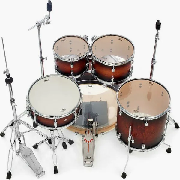 Pearl Decade Maple Studio S. Brown detail 5