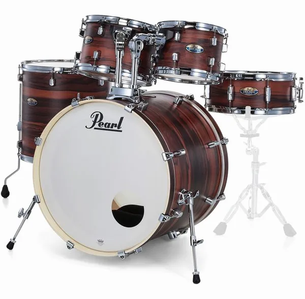 Pearl Decade M.StandardShells Walnut vooraanzicht