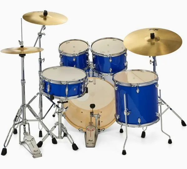Pearl Export 20" Studio Mid. Blue detail 5