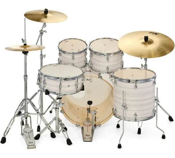 Pearl Export 20" Studio S.White detail 5