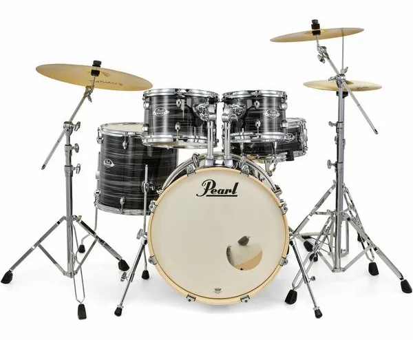 Pearl Export 22" Rock G.Silver detail 2