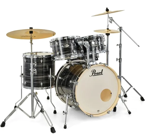 Pearl Export 22" Rock G.Silver detail 3