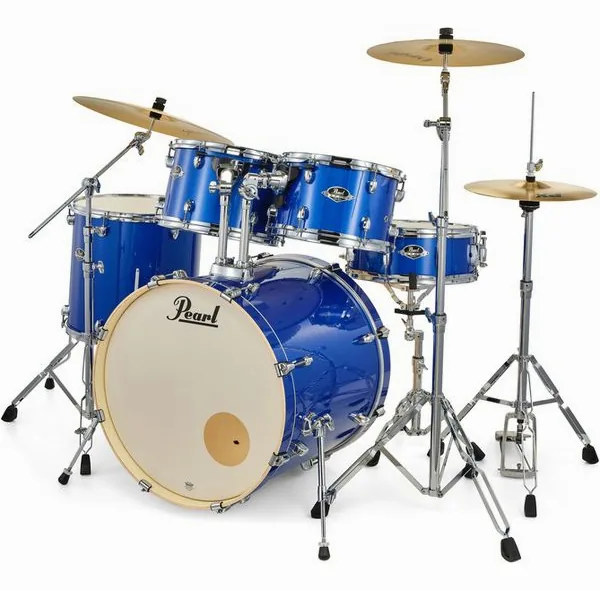 Pearl Export 22" Rock Mid. Blue vooraanzicht