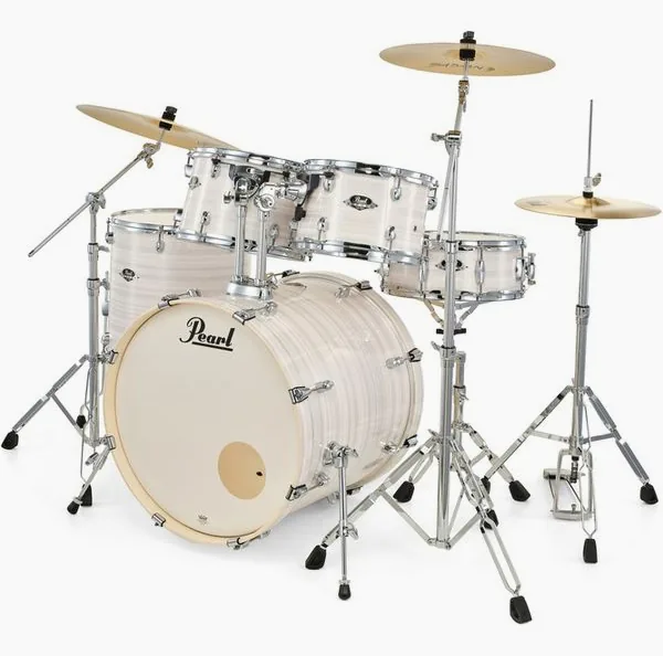 Pearl Export 22" Rock S.White detail 2