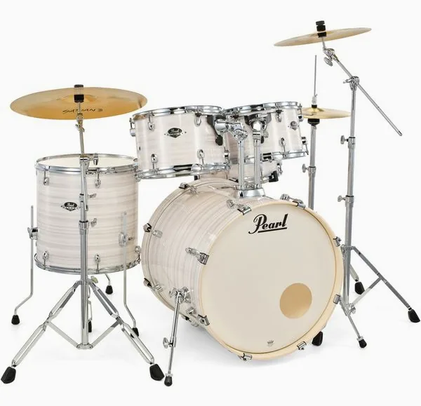Pearl Export 22" Rock S.White detail 4