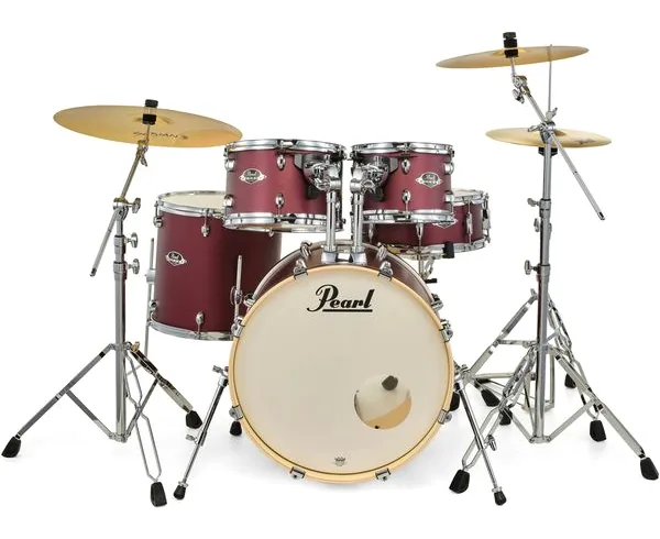 Pearl Export 22" Stand. Sat. Scarlet detail 3