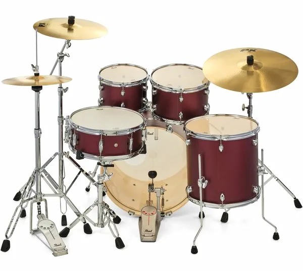 Pearl Export 22" Stand. Sat. Scarlet detail 5