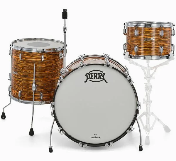 Pearl President Deluxe 22" Su.Ripple detail 3