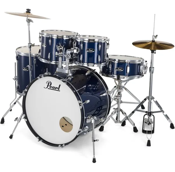 Pearl Roadshow 22" Royal Blue M. vooraanzicht