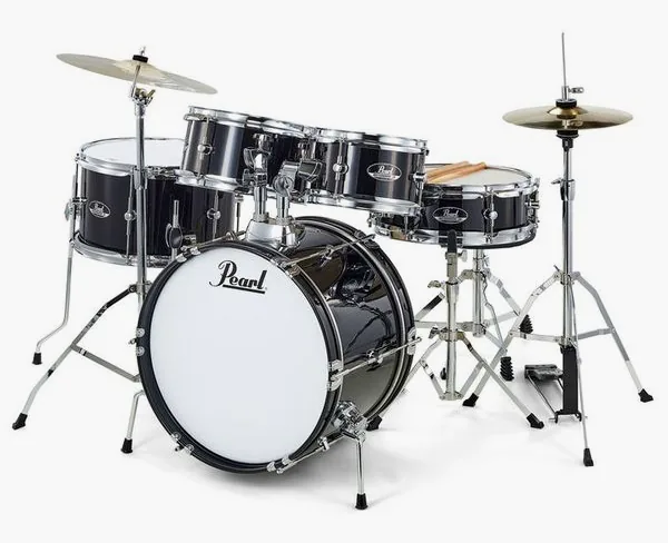 Pearl Roadshow Jr. Jet Black vooraanzicht