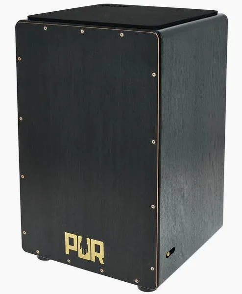 PUR Vision Pro Black&Gold Cajon vooraanzicht