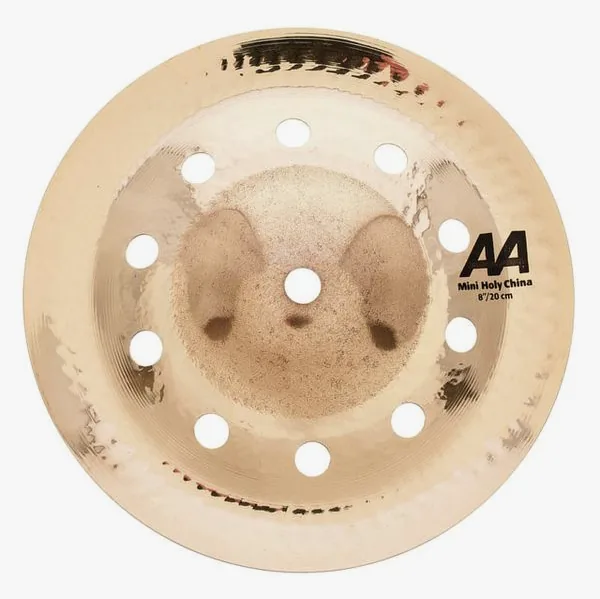 Sabian 08" AA Mini Holy China detail 2