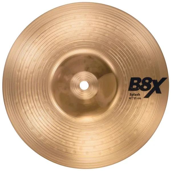 Sabian 10" B8X Splash detail 2