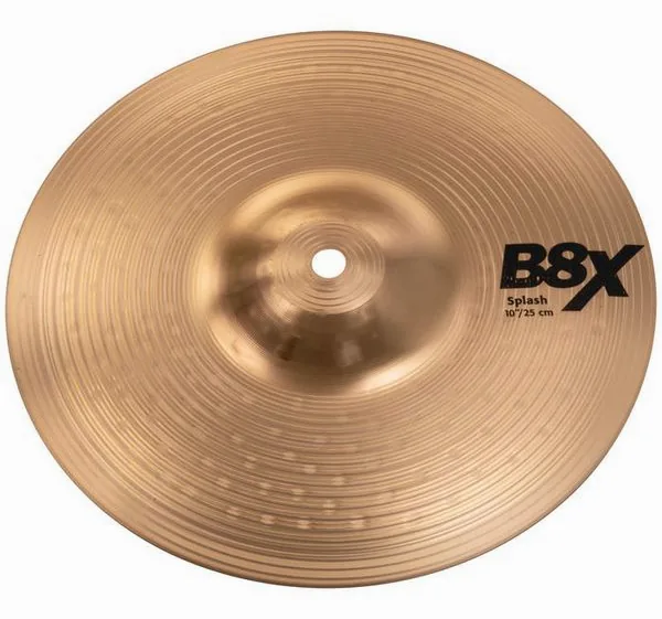 Sabian 10" B8X Splash vooraanzicht