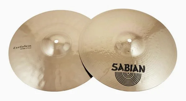 Sabian 13" HHX Evolution Hi-Hat detail 2