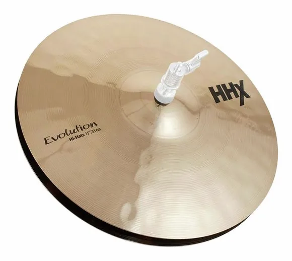 Sabian 13" HHX Evolution Hi-Hat vooraanzicht