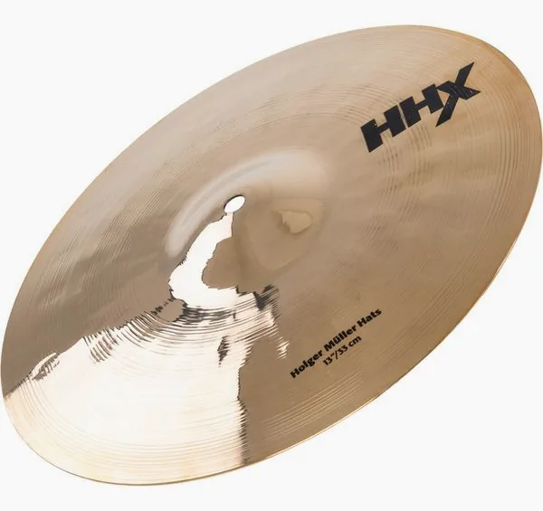 Sabian 13" HHX H.M. Signature Hi-Hat detail 2