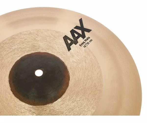 Sabian 14" AAX Freq Hats detail 4