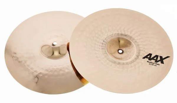 Sabian 14" AAX Medium Hi-Hat detail 3