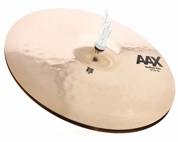 Sabian 14" AAX Medium Hi-Hat vooraanzicht