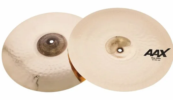 Sabian 14" AAX Thin Hi-Hat detail 3