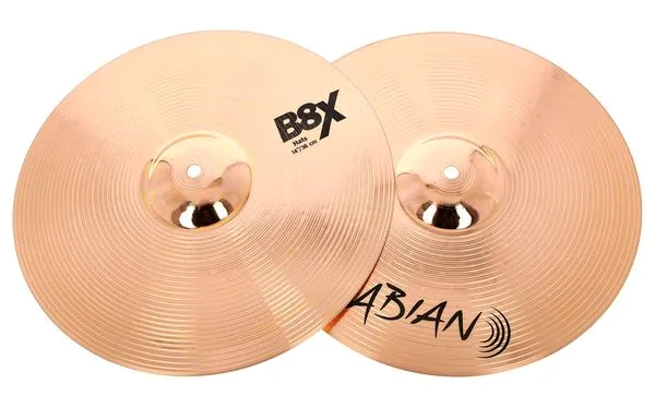 Sabian 14" B8X Hi-Hat detail 3