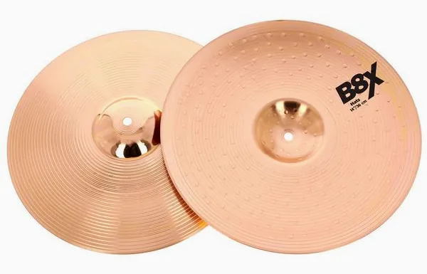 Sabian 14" B8X Hi-Hat detail 4