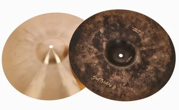 Sabian 14" HHX Anthology High Bell HH detail 3