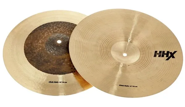 Sabian 14" HHX Click Hats detail 3