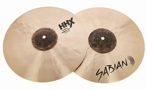 Sabian 14" HHX Complex Medium Hi-Hat detail 2