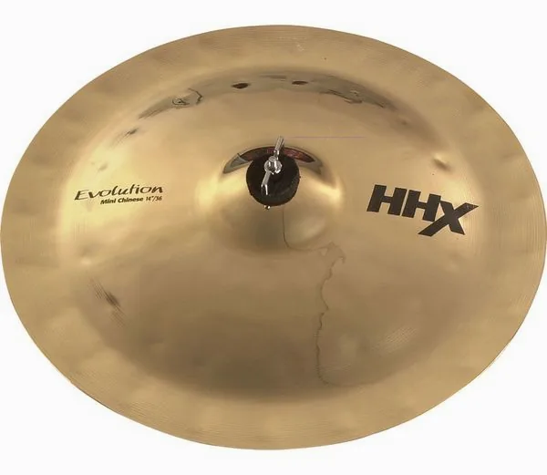 Sabian 14" HHX Evolution Mini China vooraanzicht