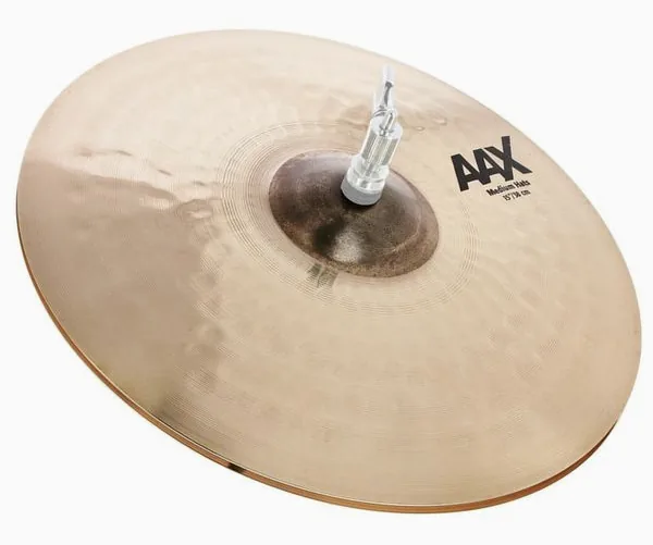 Sabian 15" AAX Medium Hi-Hat vooraanzicht