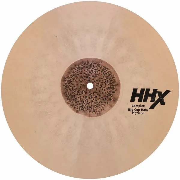 Sabian 15" HHX Complex Big Cup Hi-Hat detail 4