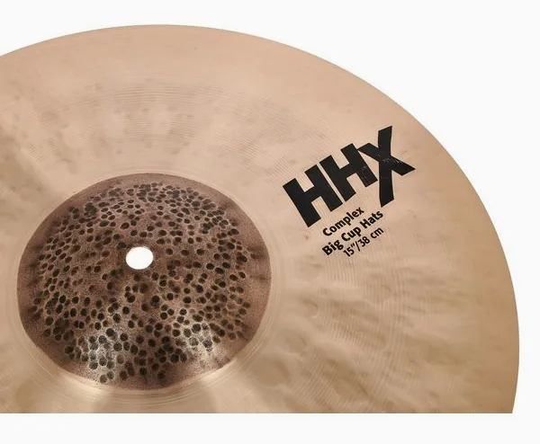 Sabian 15" HHX Complex Big Cup Hi-Hat detail 5
