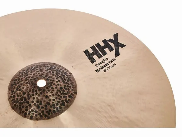 Sabian 15" HHX Complex Medium Hi-Hat detail 4