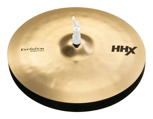Sabian 15" HHX Evolution Hi-Hat vooraanzicht