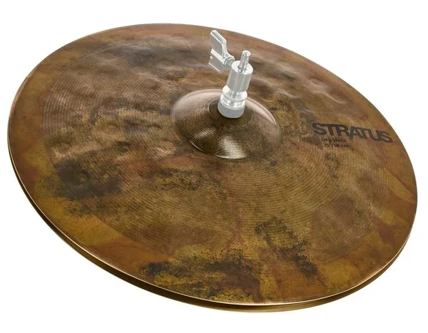 Sabian 15" Stratus Dry Hi-Hat vooraanzicht