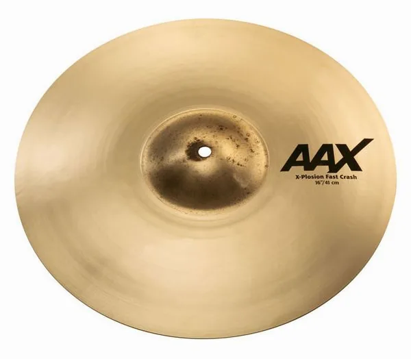 Sabian 16" AAX AAXplosion Fast Crash detail 2