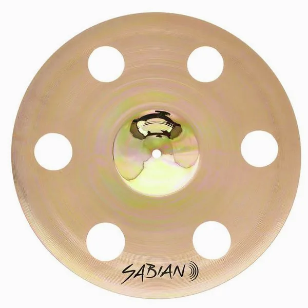 Sabian 16" AAX O-Zone Crash detail 2