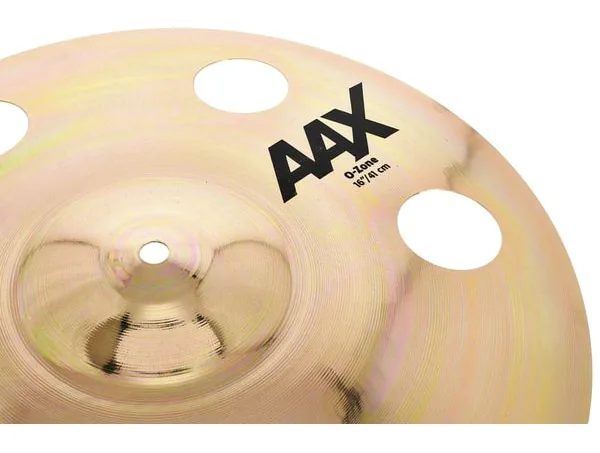 Sabian 16" AAX O-Zone Crash detail 3