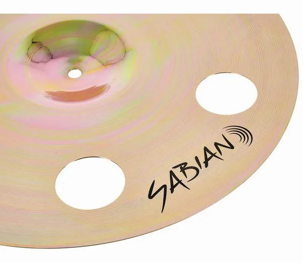 Sabian 16" AAX O-Zone Crash detail 4