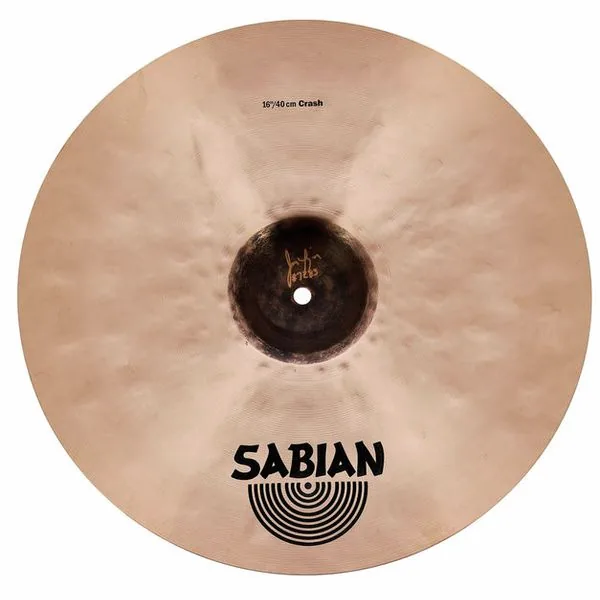 Sabian 16" Artisan Thin Crash detail 2