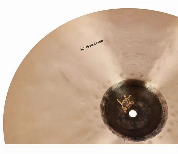 Sabian 16" Artisan Thin Crash detail 4