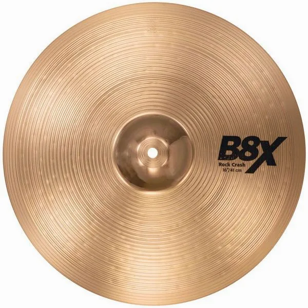 Sabian 16" B8X Rock Crash detail 2