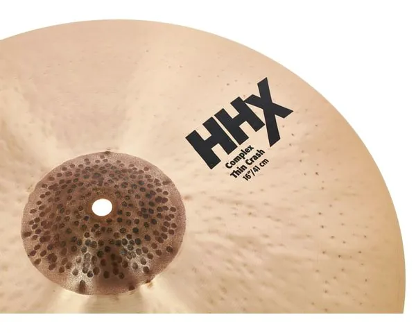 Sabian 16" HHX Complex Thin Crash detail 3