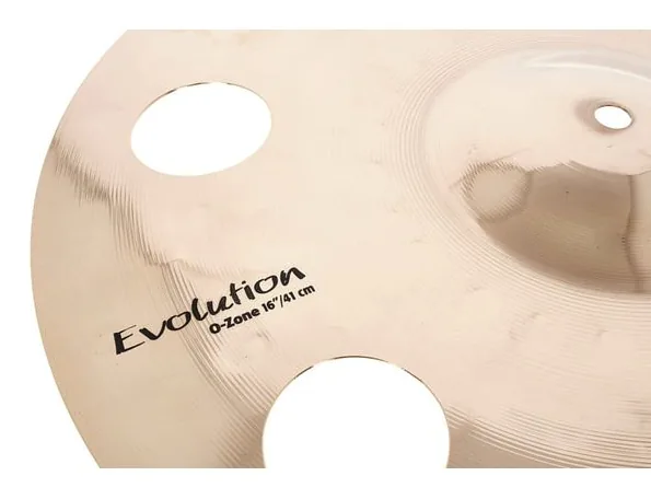 Sabian 16" HHX Evolution O-Zone Crash detail 3