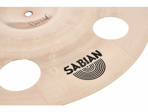 Sabian 16" HHX Evolution O-Zone Crash detail 5